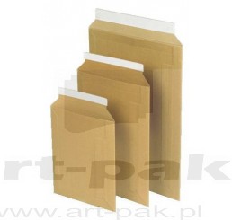 Koperty tekturowe brązowe B5 HK 200x282x52 mm